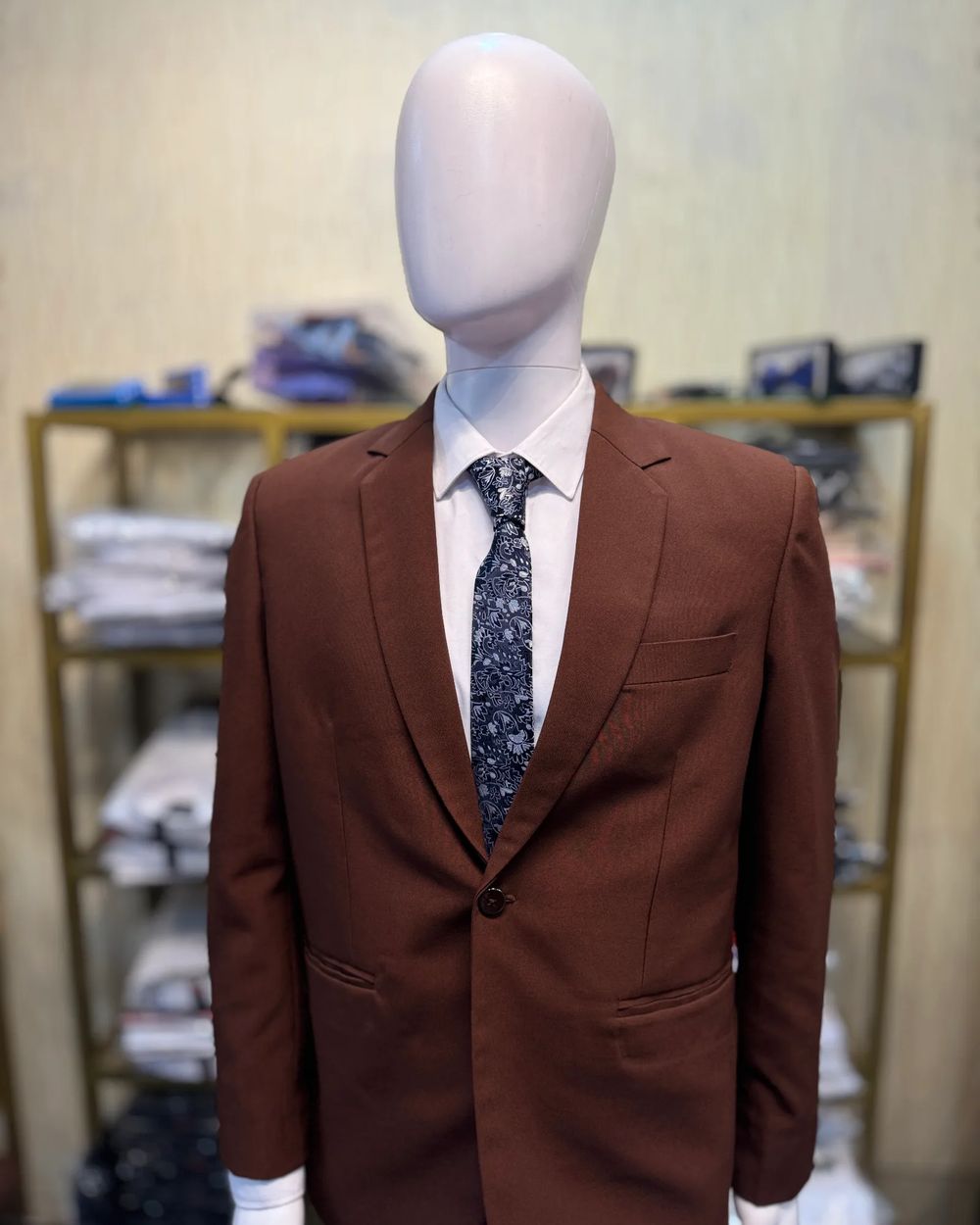 Paper Brown Mini Mat Coat