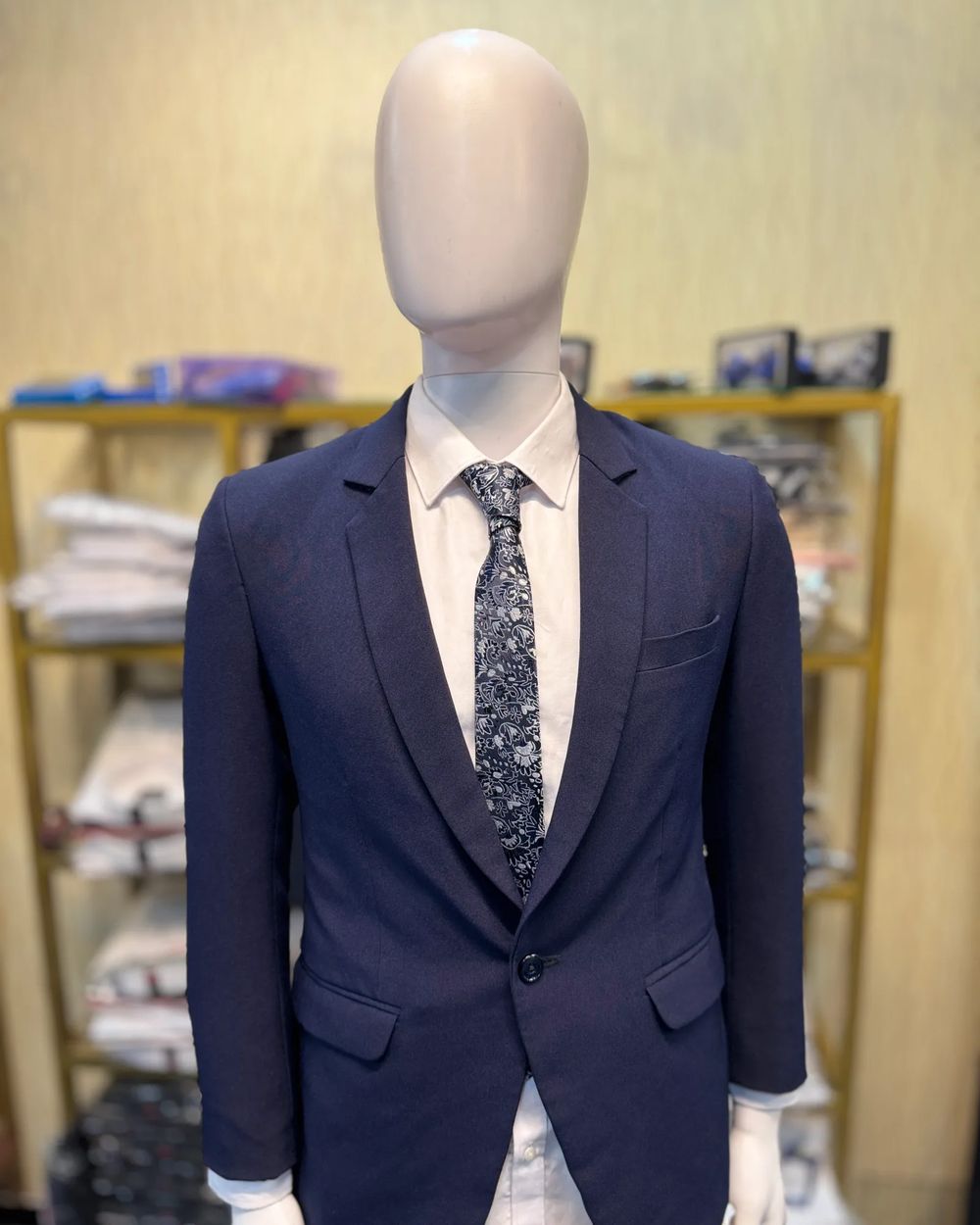 Navy Mini Mat Coat