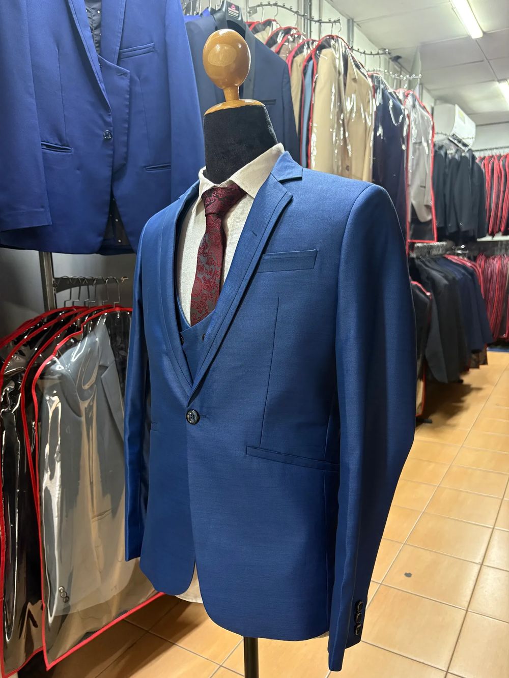 Cobalt Blue Tailored Blazer