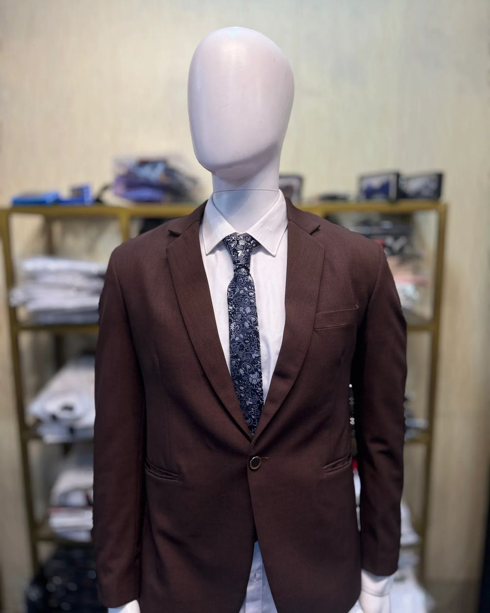 Choco Brown Mini Mat Coat