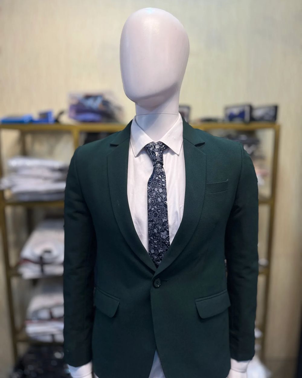 Emerald Green Mini Mat Coat