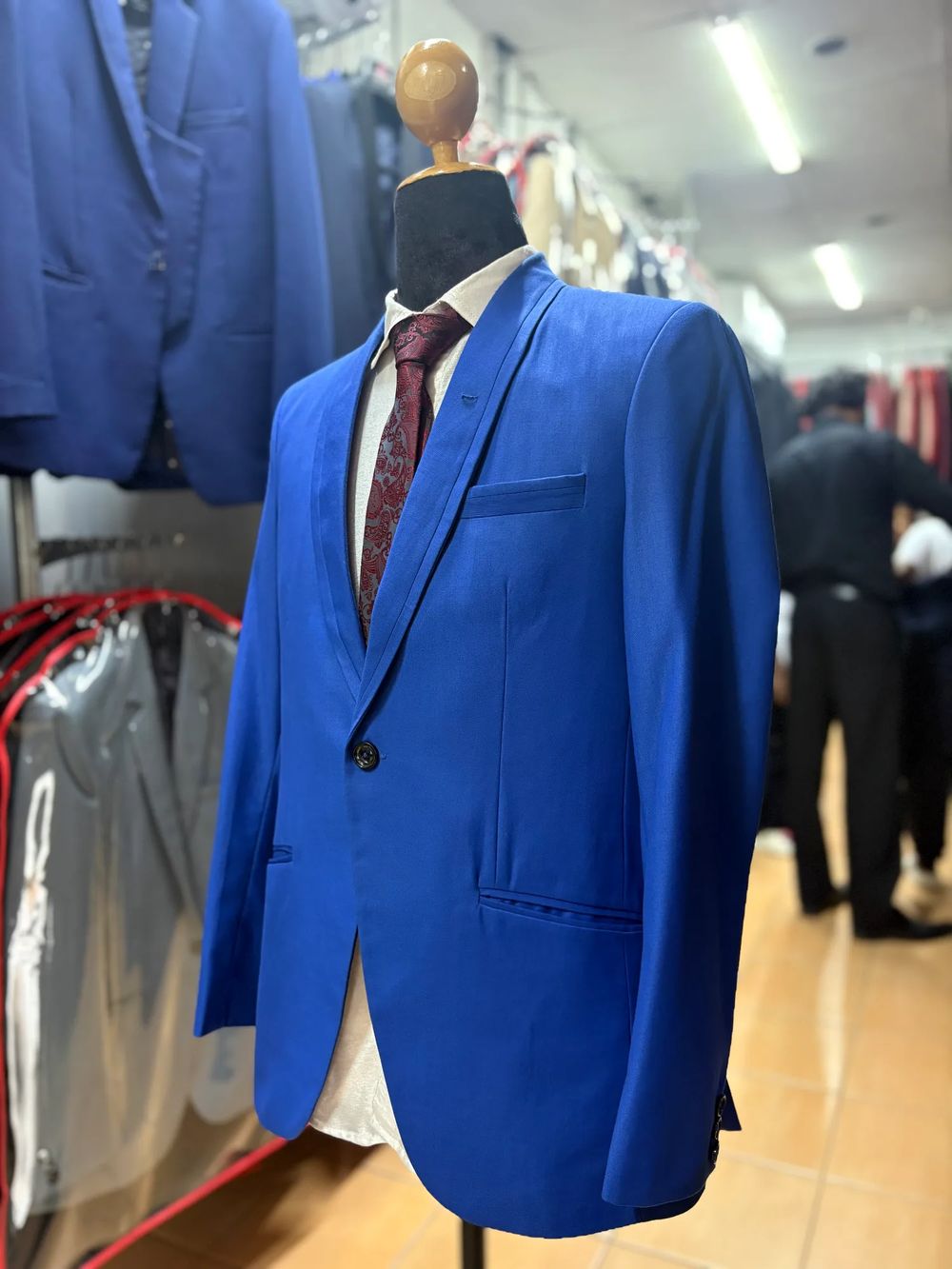 Light Blue Tailored Blazer