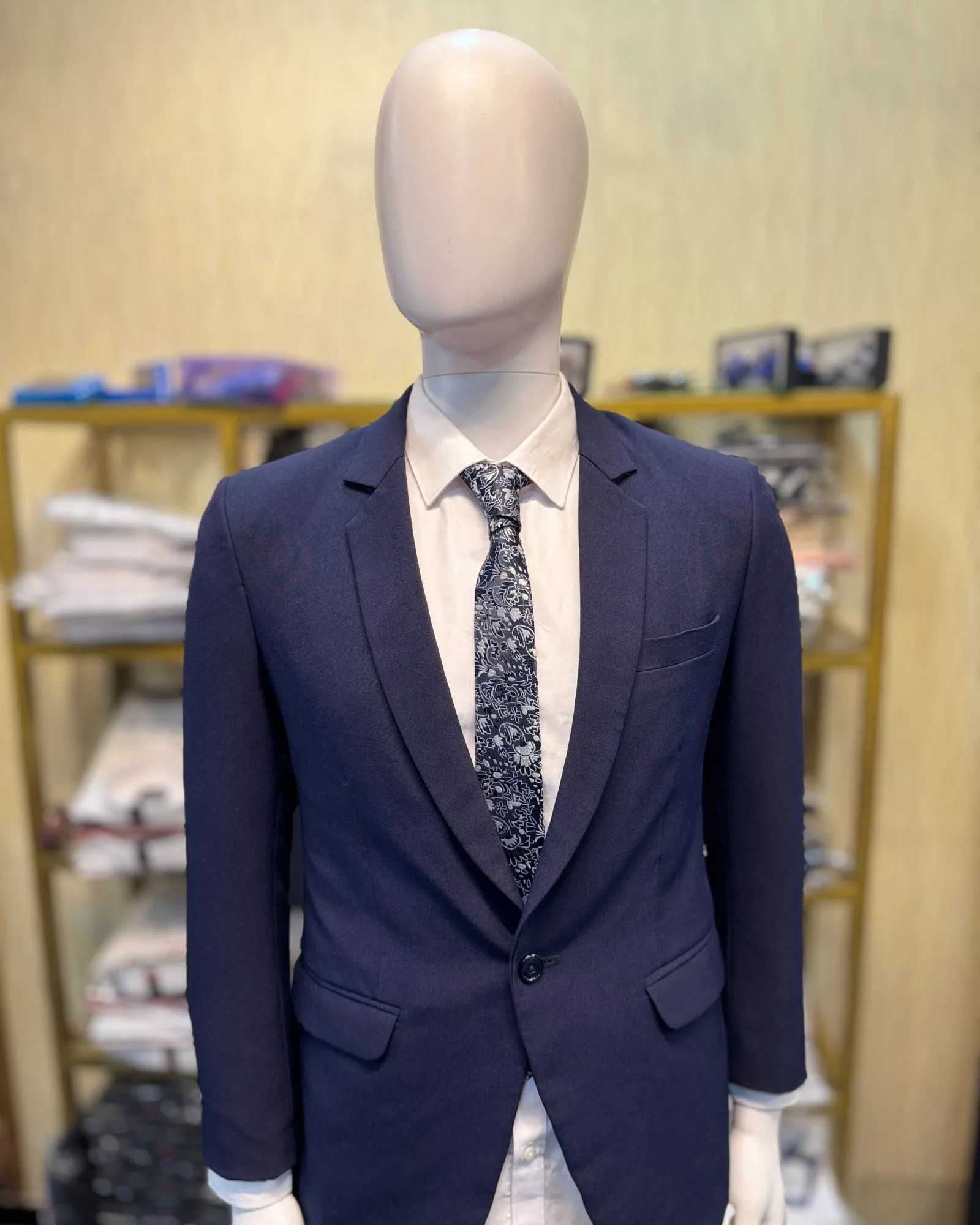 Navy Mini Mat Coat