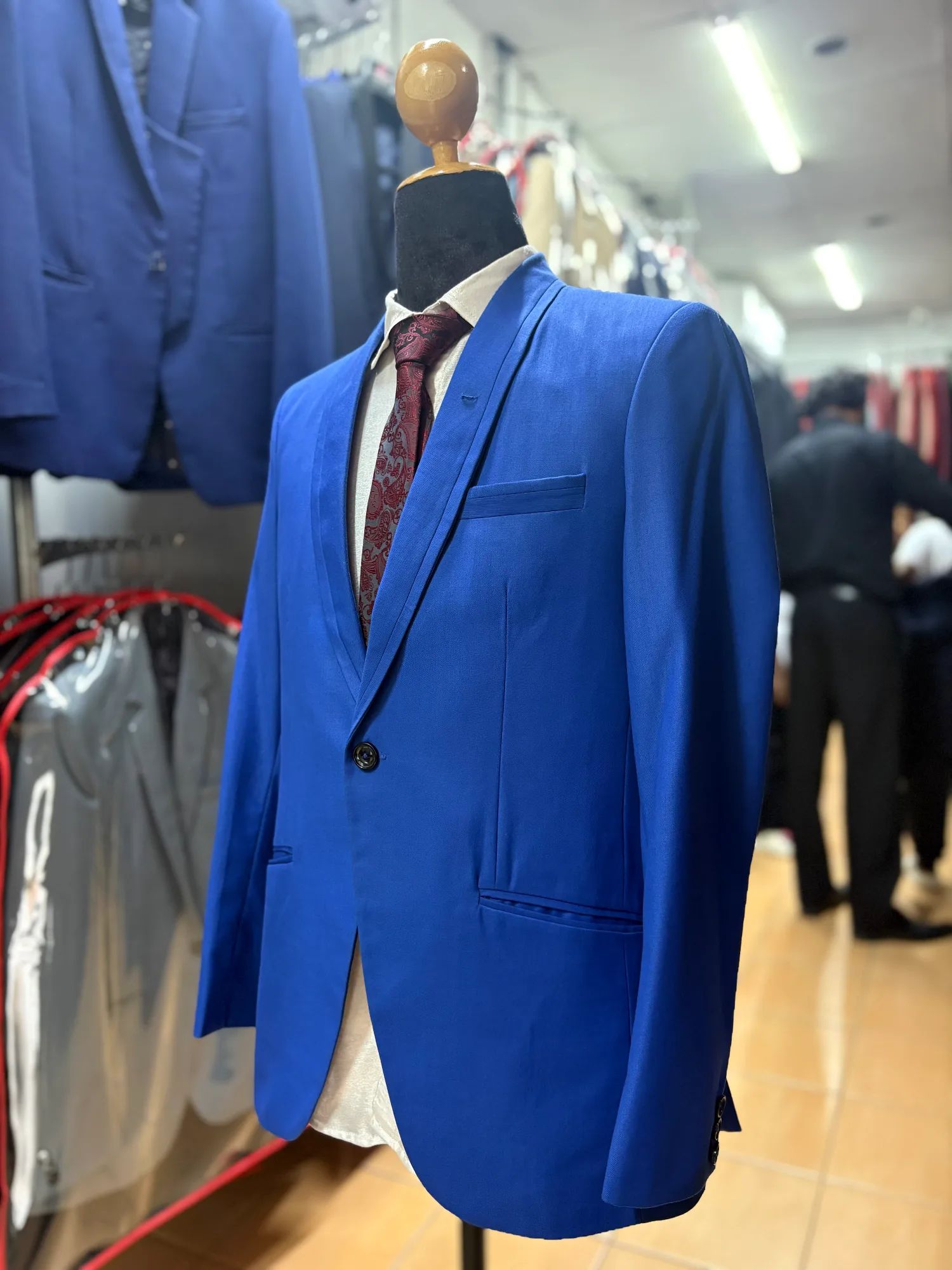 Light Blue Tailored Blazer