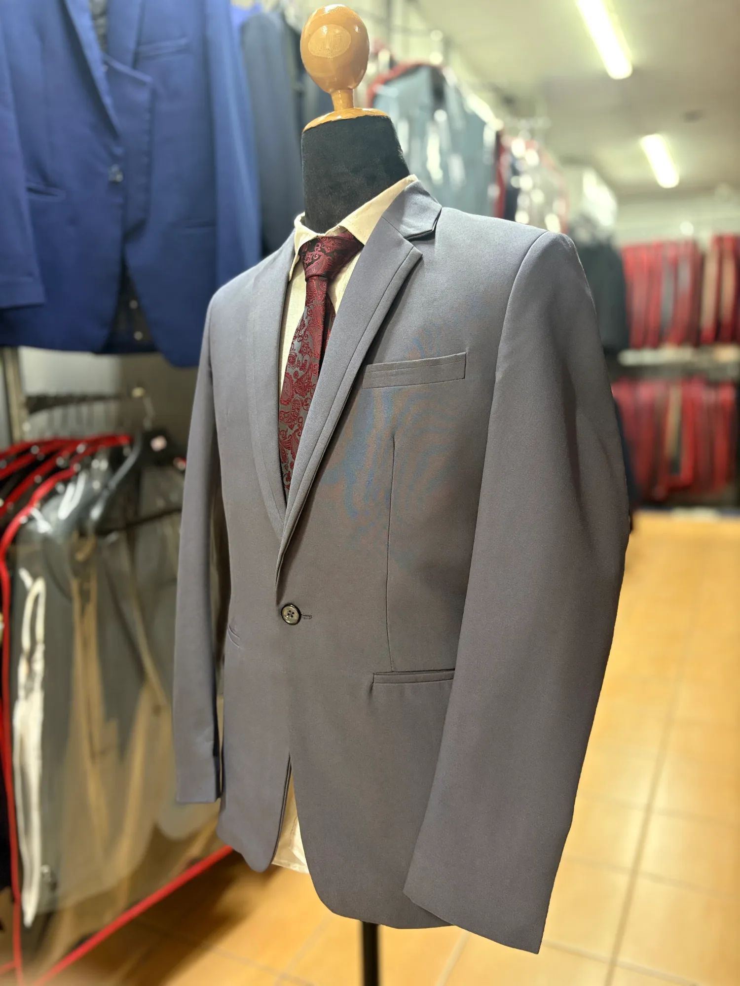 Sky Blue Tailored Blazer