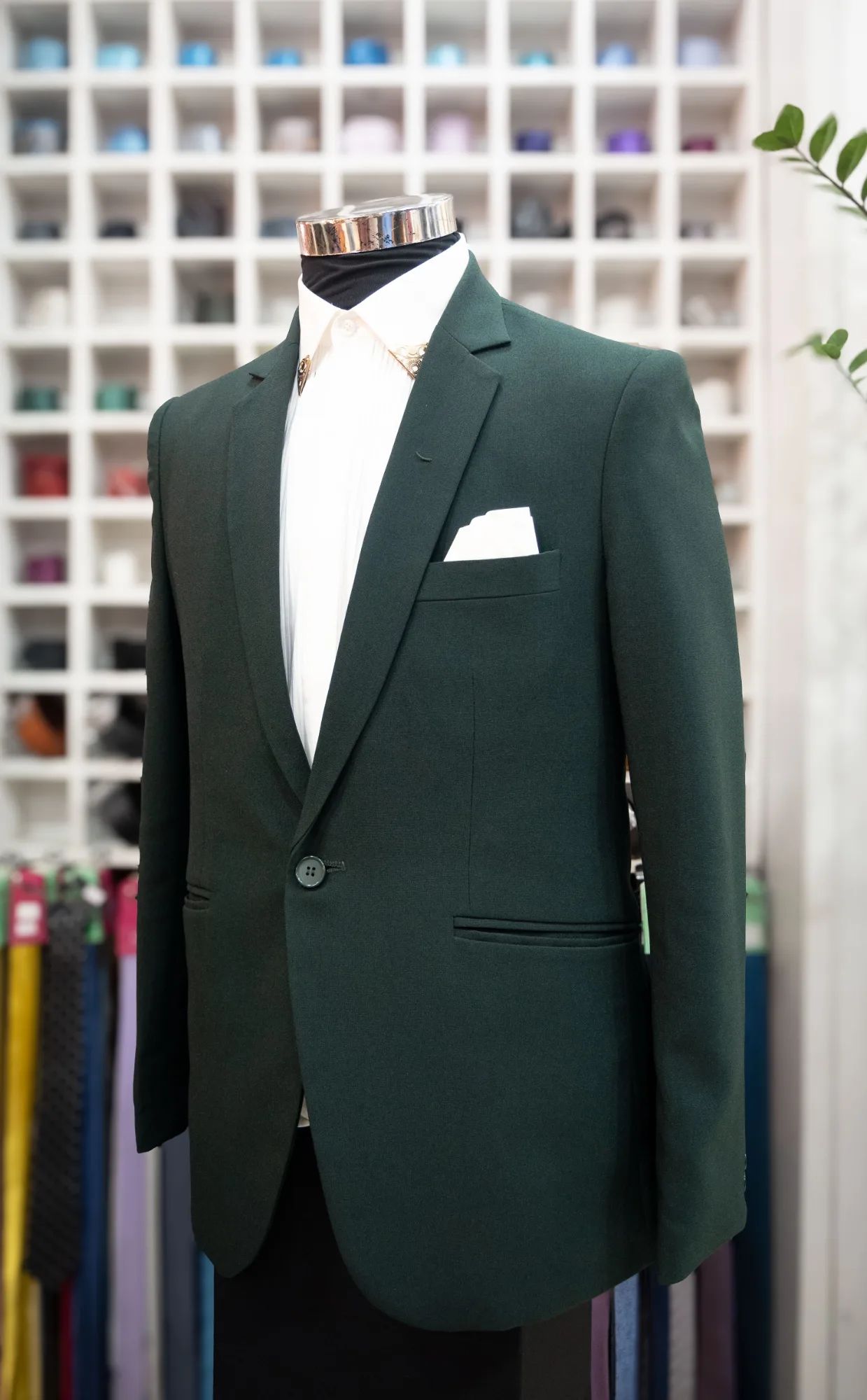 Emerald Green Matt Blazer (2nd piece)