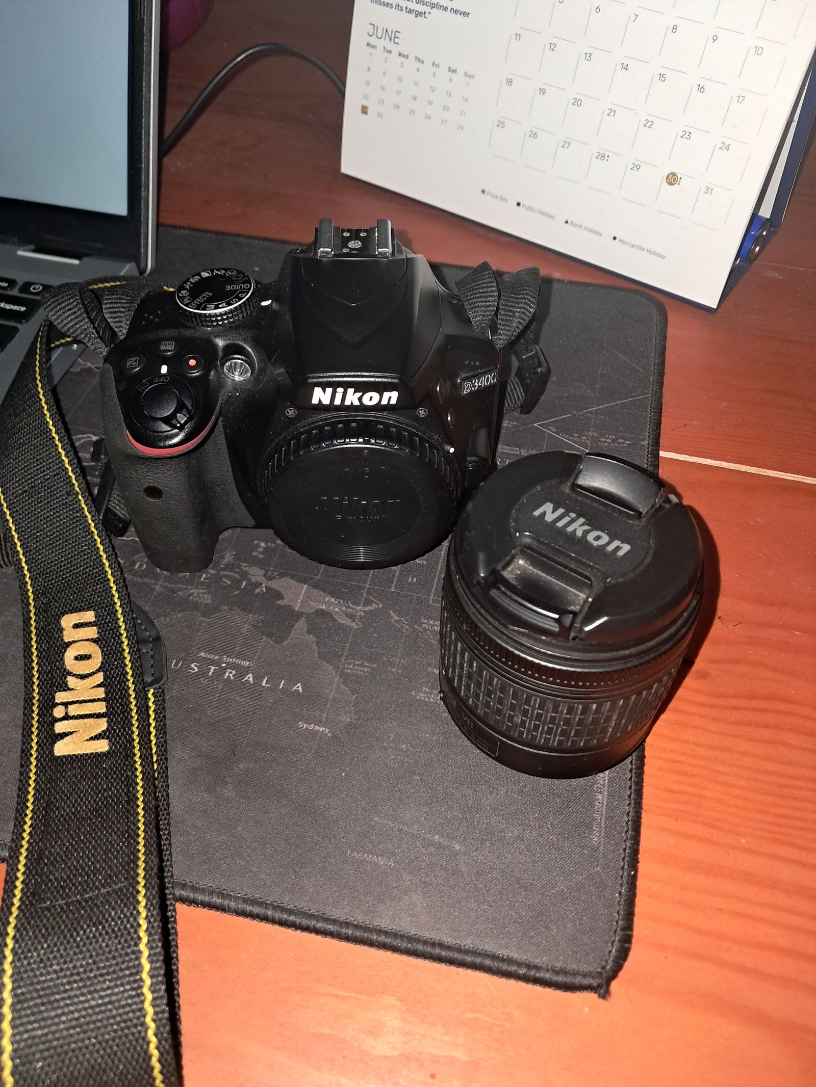 Nikon D3400 DSLR with 18-55mm Kit Lens