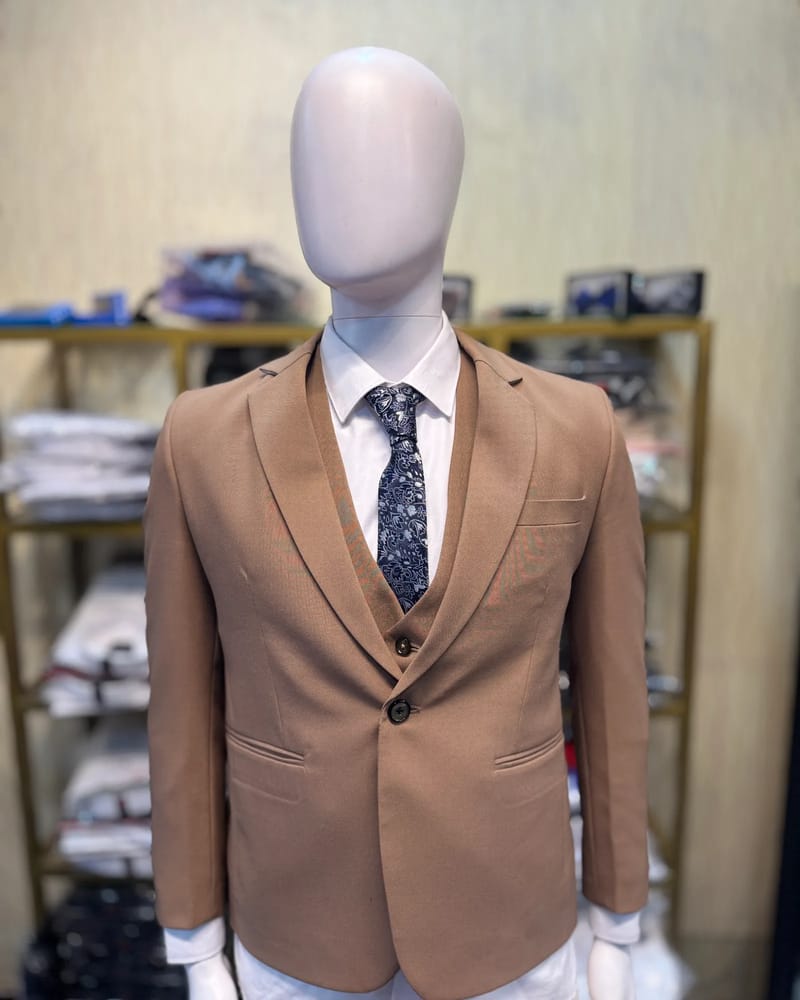 Paper Brown Mat Coat — 3pc