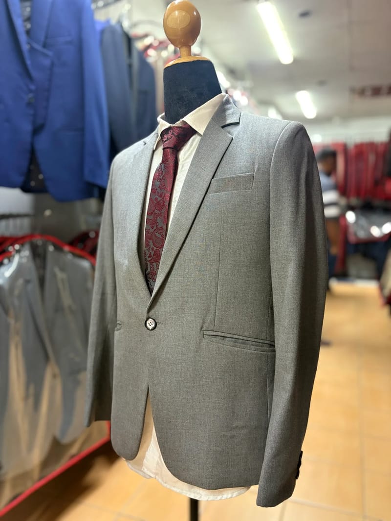 Light Ash Tailored Blazer