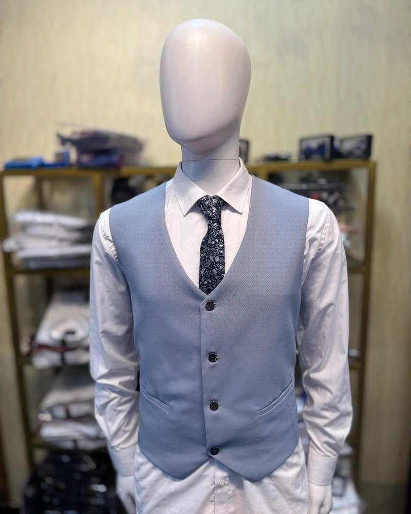 Light Ash Mat Waistcoat
