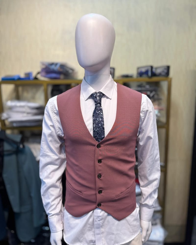 Light Purple Mat Waistcoat