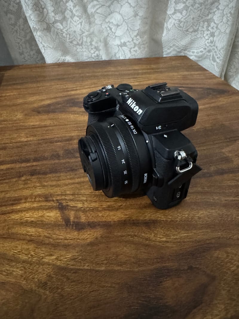 Nikon Z50 Mirrorless Camera - view 3