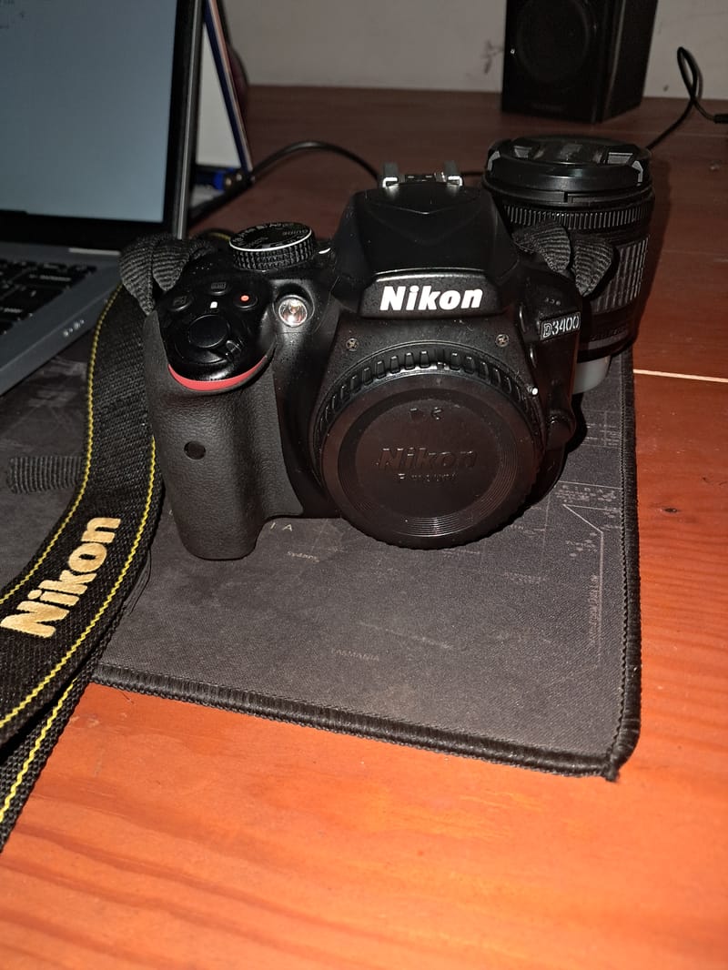 Nikon D3400 DSLR with 18-55mm Kit Lens - view 3