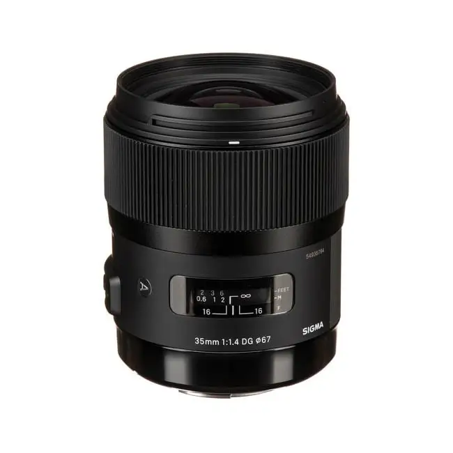 Sigma 35mm f/1.4 DG HSM Art Lens For Canon