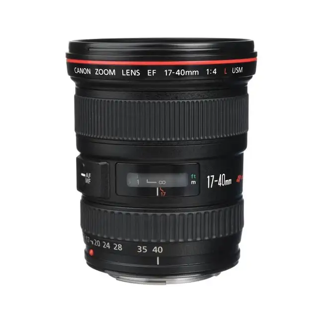 Canon EF 17-40mm f/4L USM Wide-Angle Zoom Lens - view 2